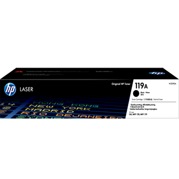 Hộp mực màu HP 119A (đen) - Cho máy HP Color Laser 150a/ 150nw/ 178nw/ 179fnw